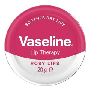 بالم لب وازلین مدل Rosy Lips وزن 20 گرم حاوی عصاره گل رز